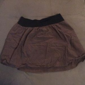Brown skirt